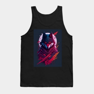 evil ninja wolf magic Tank Top